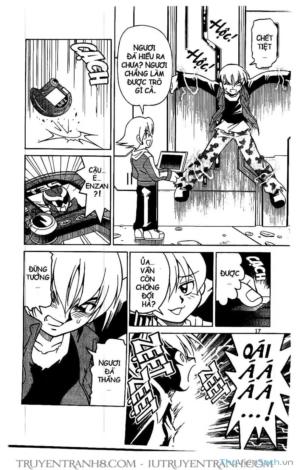 Truyện Tranh Rockman Chiến Binh Thế Giới Ảo trang 4