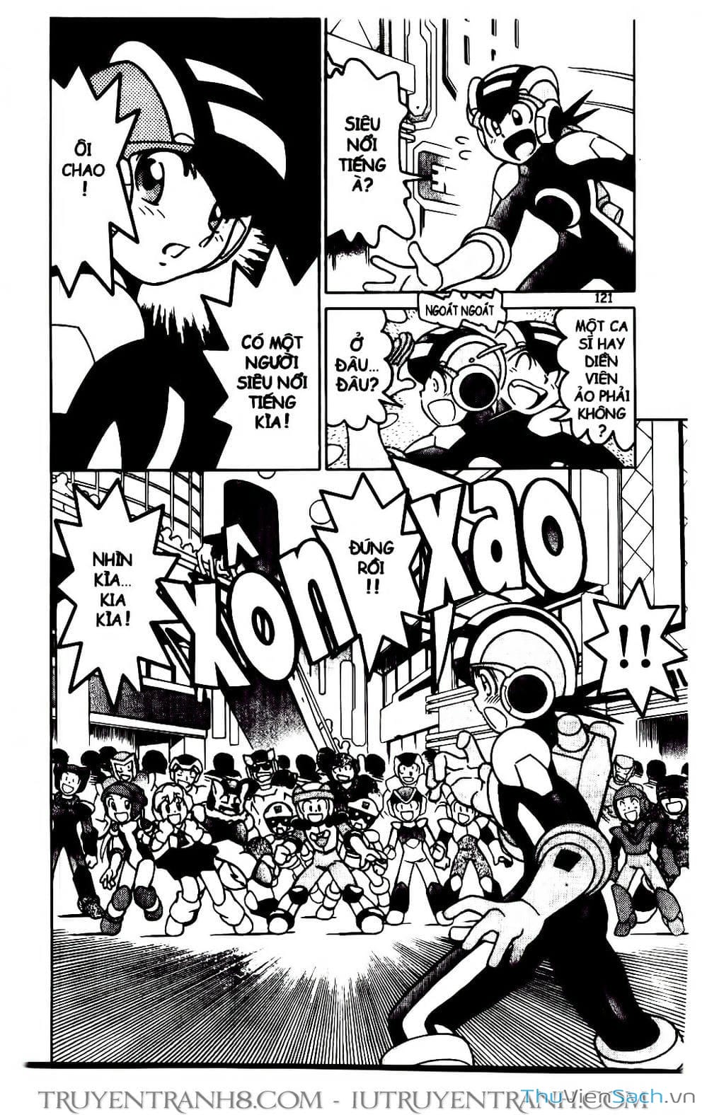 Truyện Tranh Rockman Chiến Binh Thế Giới Ảo trang 4