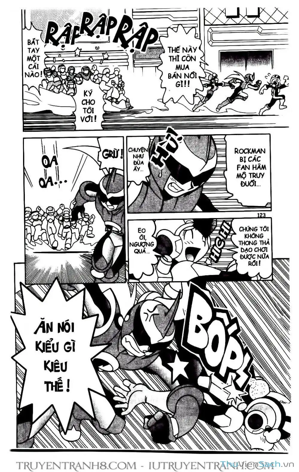 Truyện Tranh Rockman Chiến Binh Thế Giới Ảo trang 4