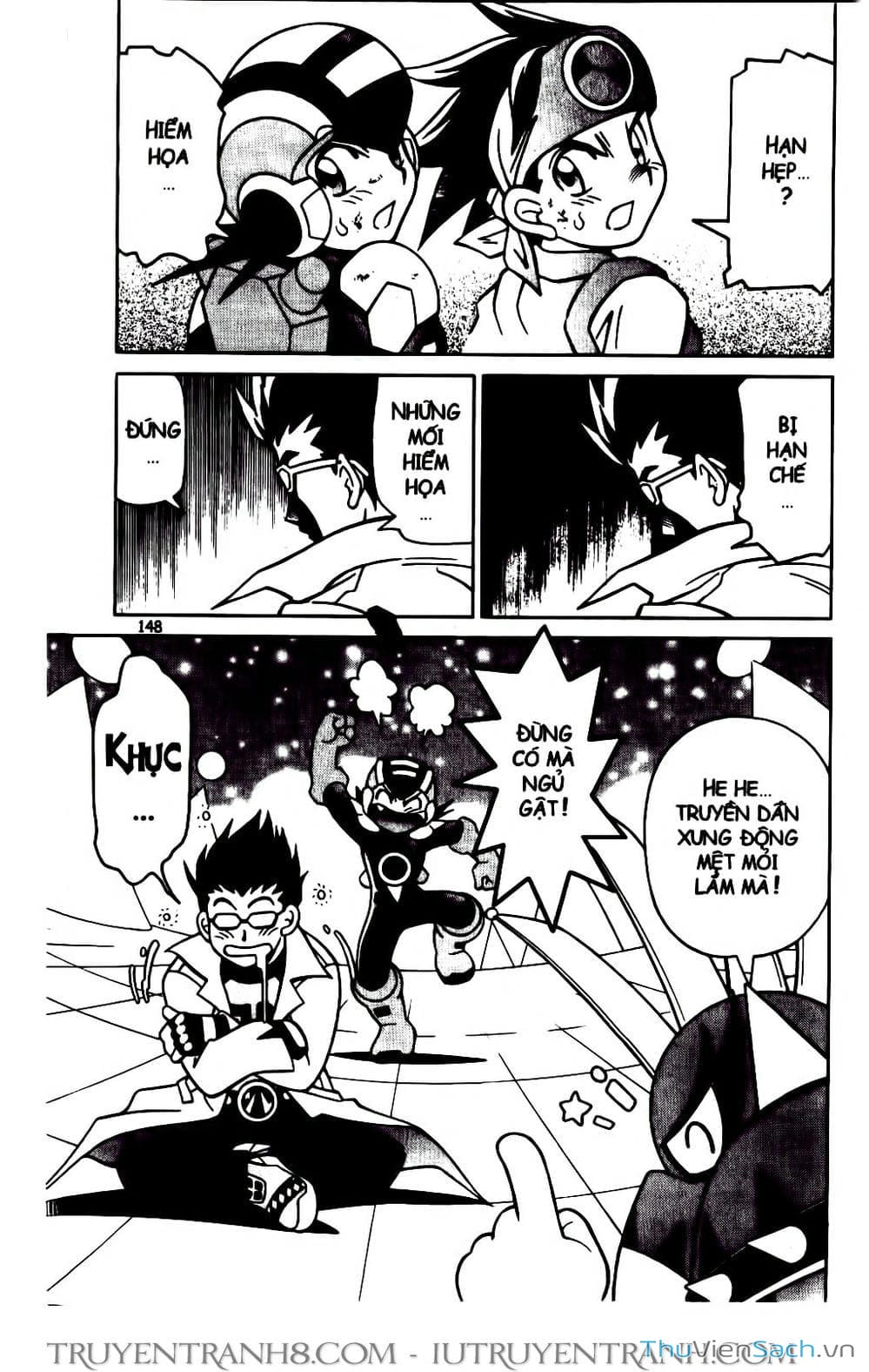 Truyện Tranh Rockman Chiến Binh Thế Giới Ảo trang 4