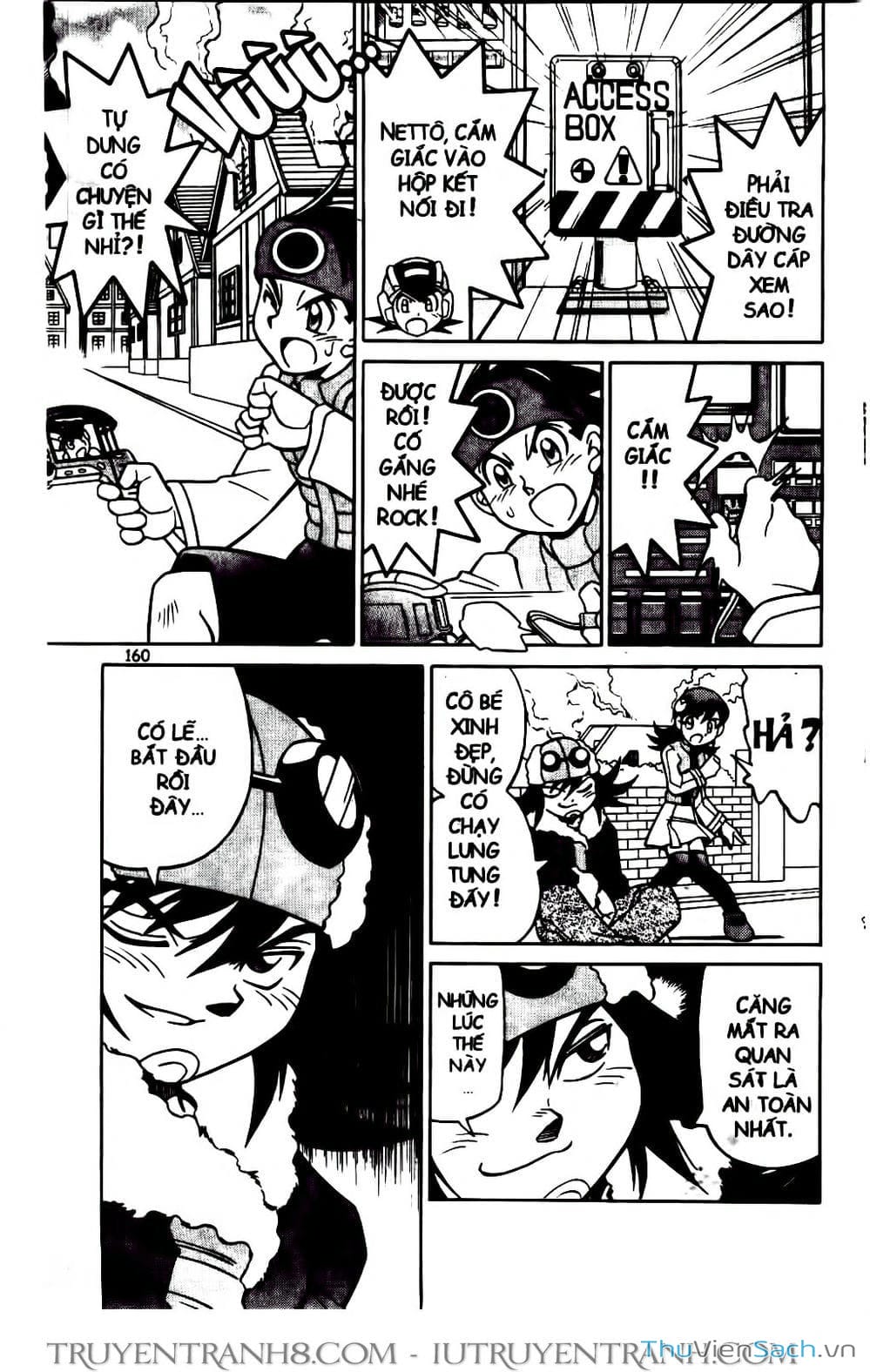 Truyện Tranh Rockman Chiến Binh Thế Giới Ảo trang 4