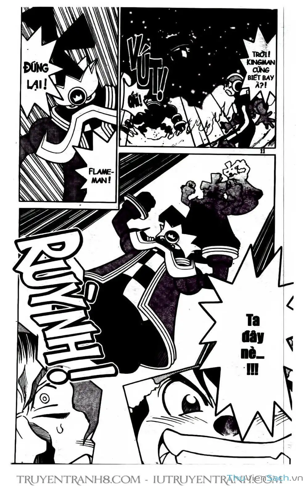 Truyện Tranh Rockman Chiến Binh Thế Giới Ảo trang 4
