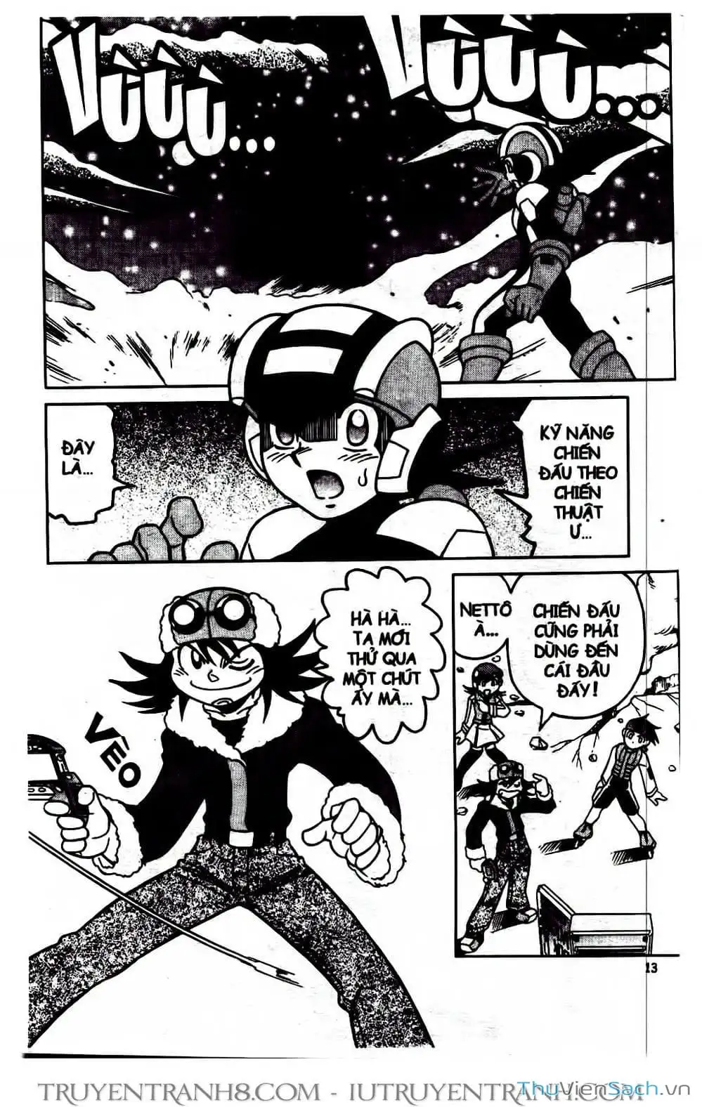 Truyện Tranh Rockman Chiến Binh Thế Giới Ảo trang 4