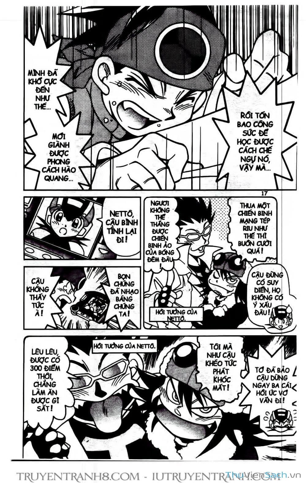 Truyện Tranh Rockman Chiến Binh Thế Giới Ảo trang 4