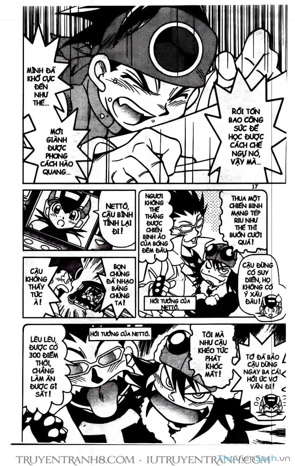 Truyện Tranh Rockman Chiến Binh Thế Giới Ảo trang 4