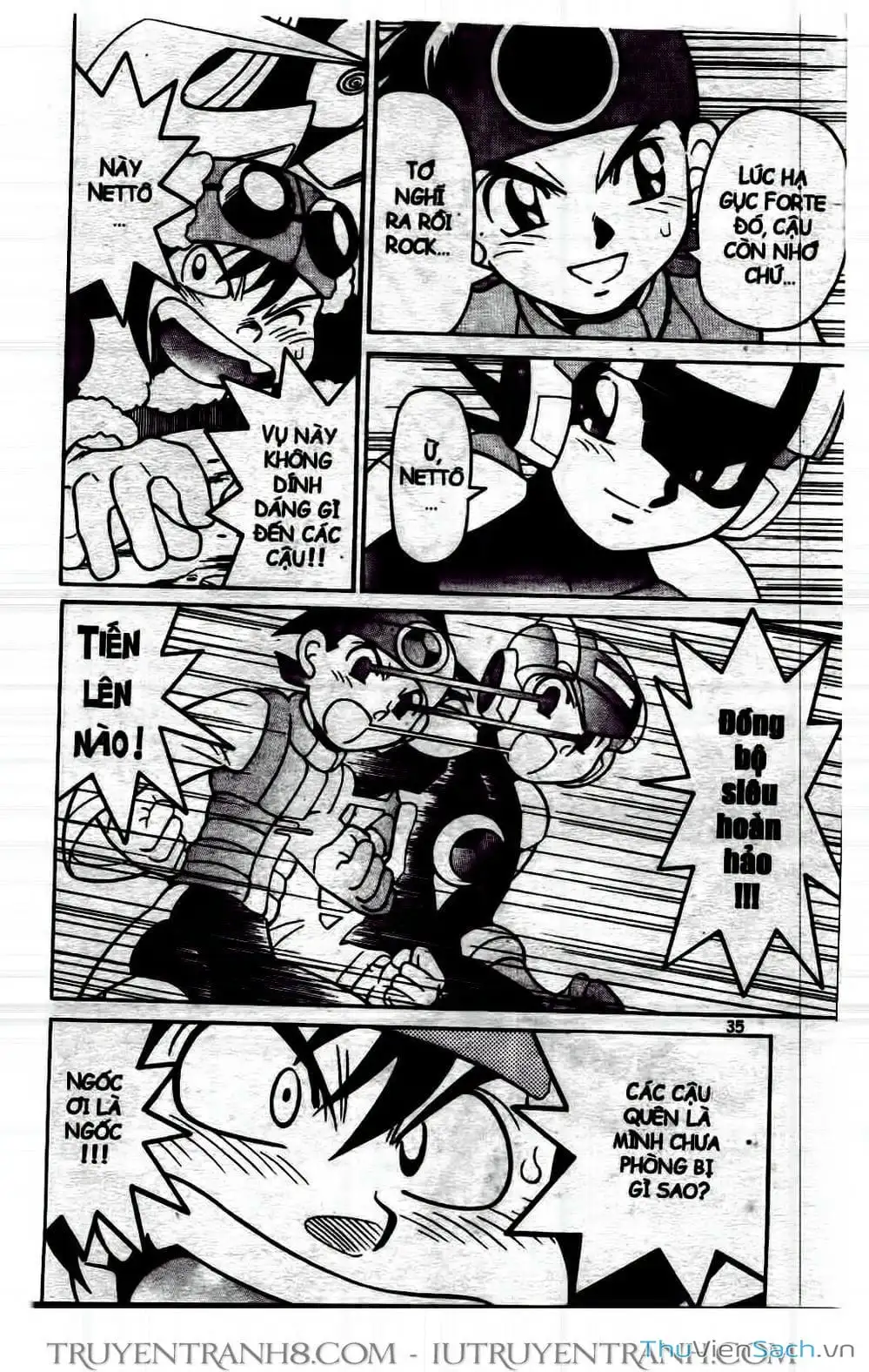 Truyện Tranh Rockman Chiến Binh Thế Giới Ảo trang 4