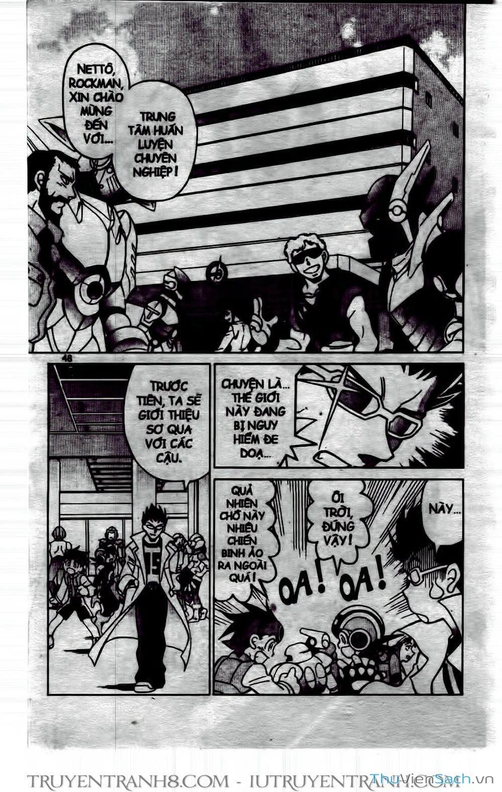Truyện Tranh Rockman Chiến Binh Thế Giới Ảo trang 4