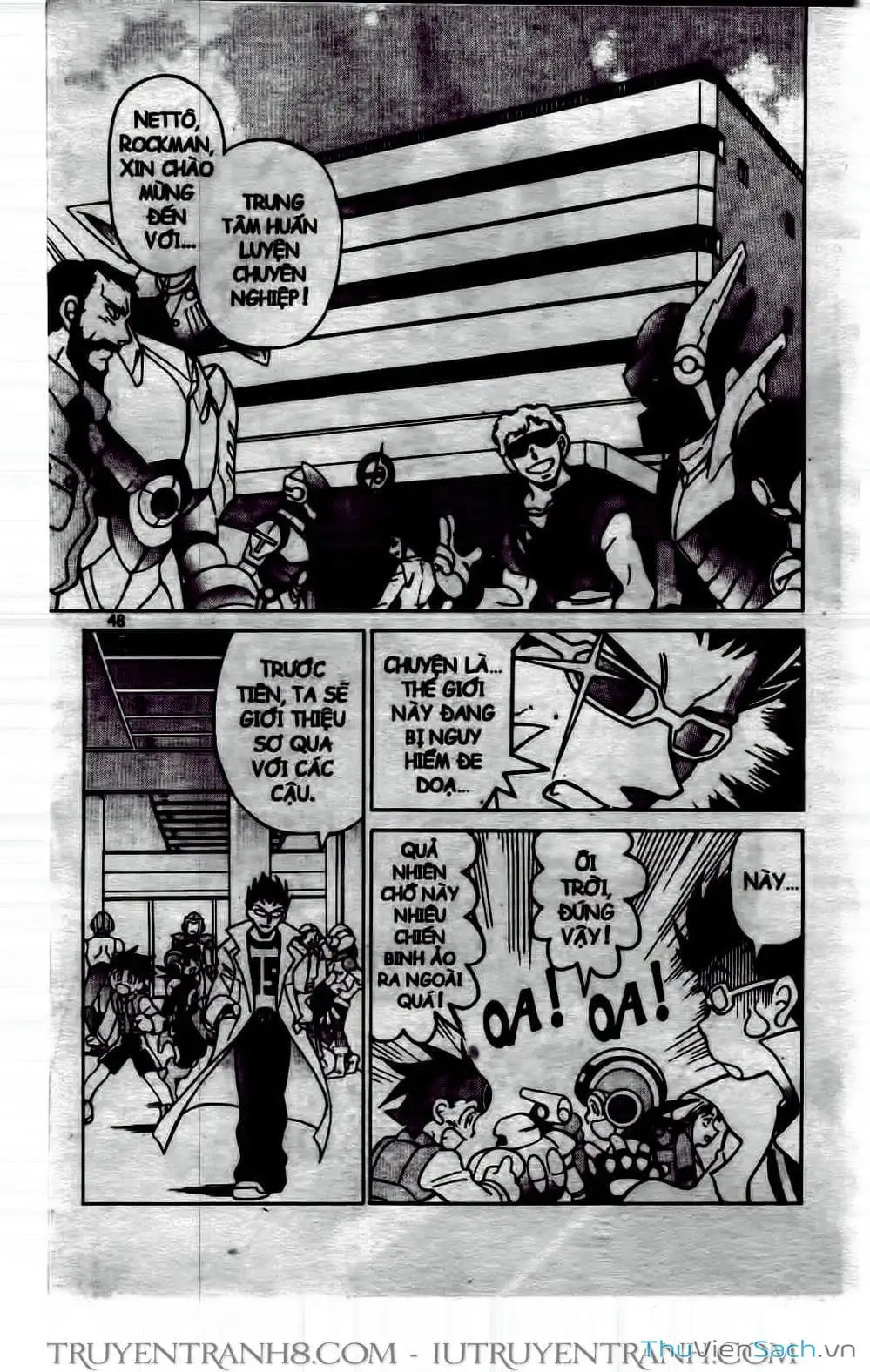 Truyện Tranh Rockman Chiến Binh Thế Giới Ảo trang 4