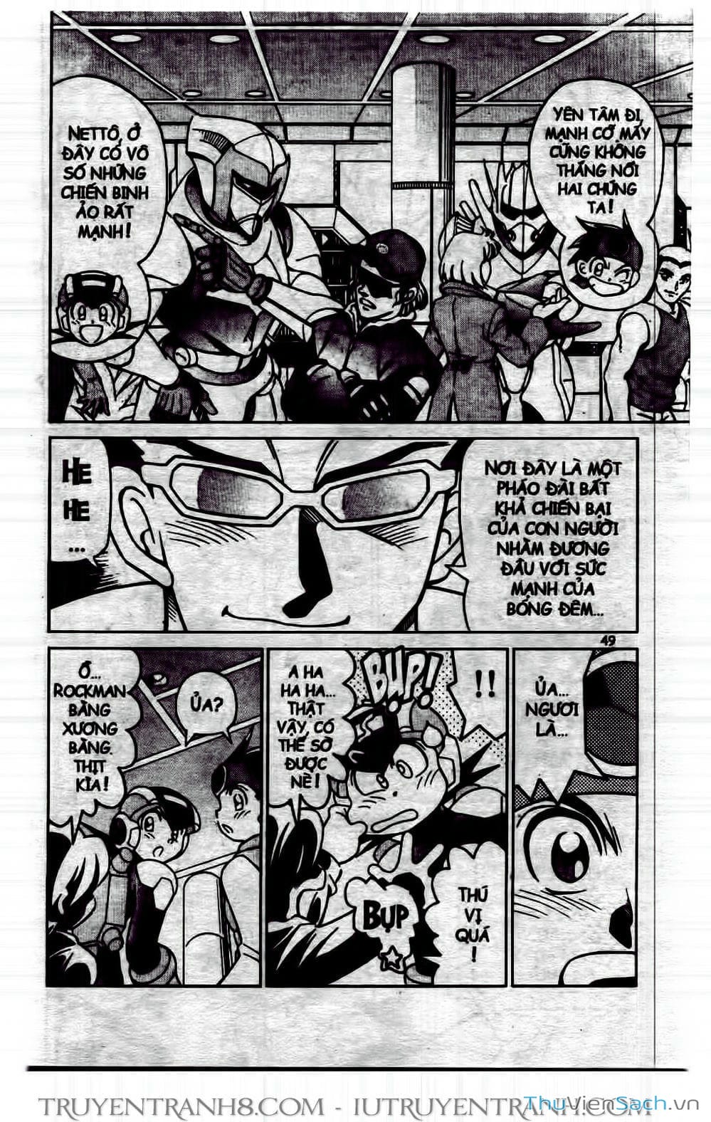 Truyện Tranh Rockman Chiến Binh Thế Giới Ảo trang 4