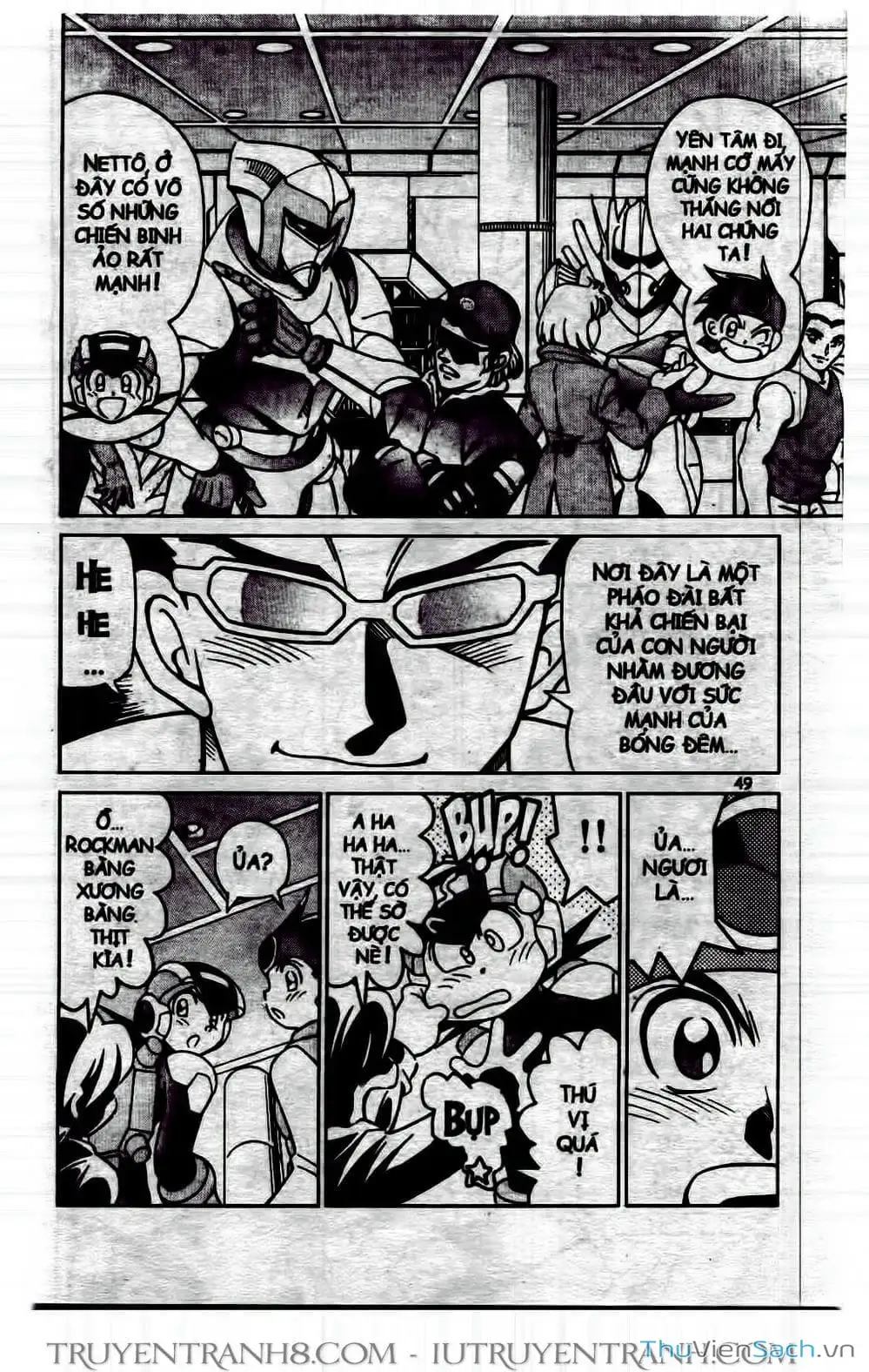 Truyện Tranh Rockman Chiến Binh Thế Giới Ảo trang 4
