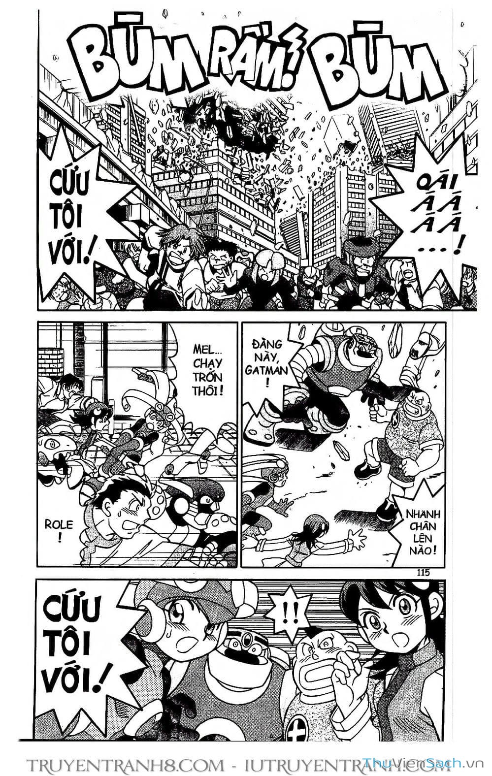 Truyện Tranh Rockman Chiến Binh Thế Giới Ảo trang 4