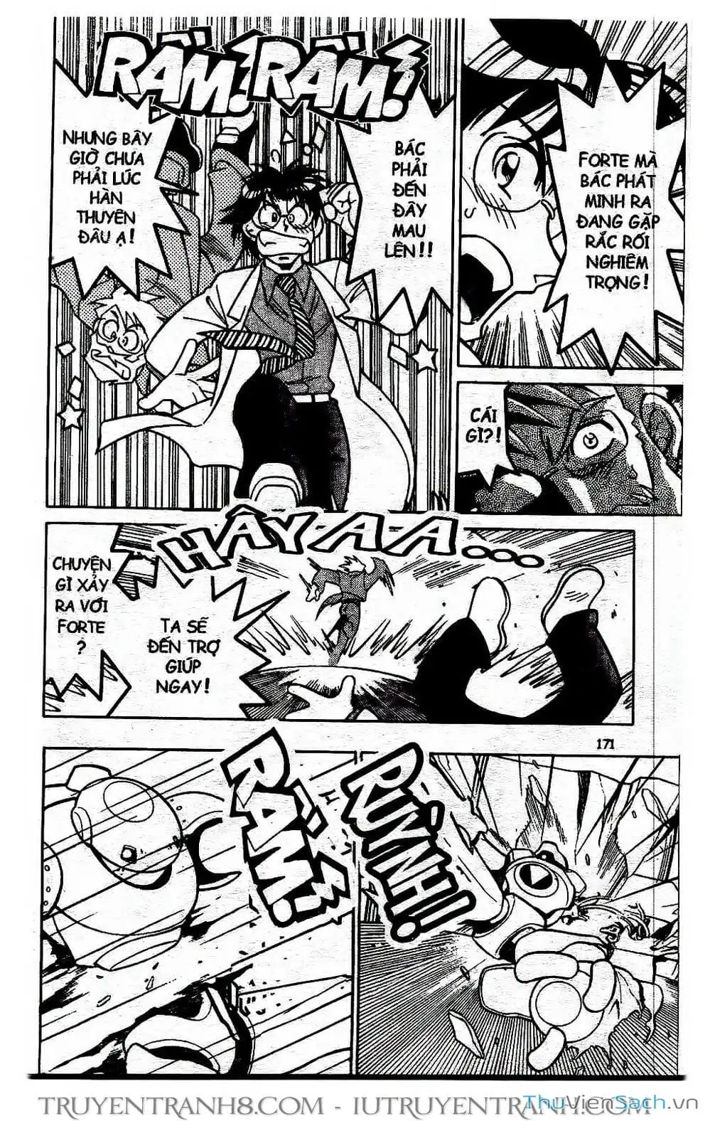 Truyện Tranh Rockman Chiến Binh Thế Giới Ảo trang 4