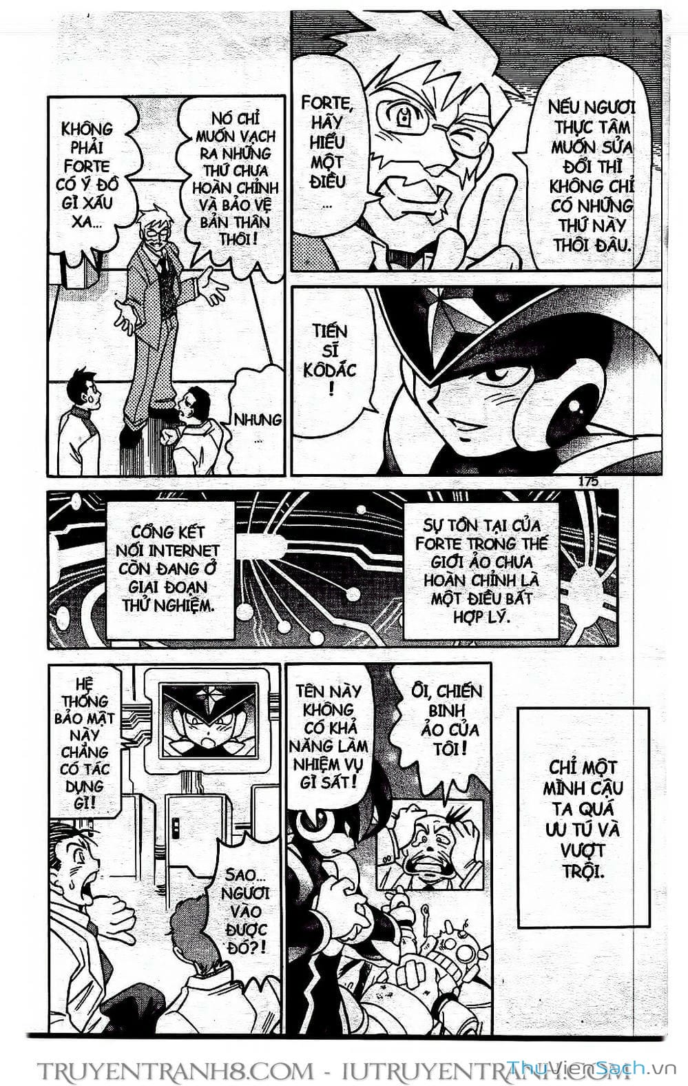 Truyện Tranh Rockman Chiến Binh Thế Giới Ảo trang 4