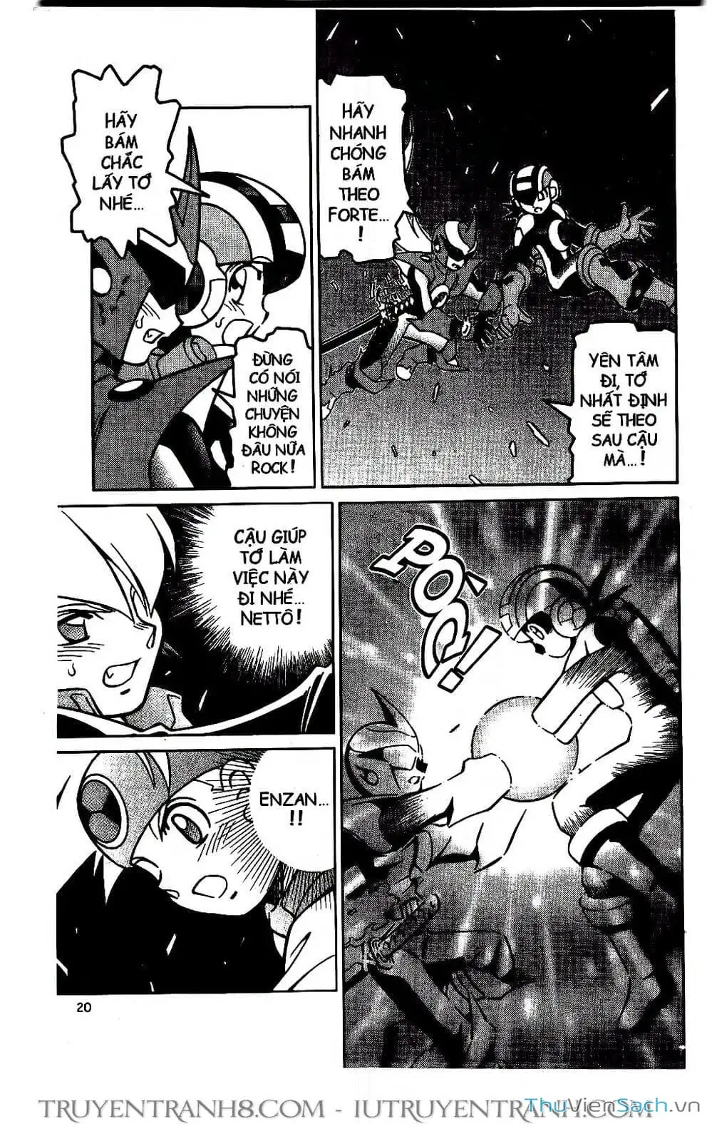 Truyện Tranh Rockman Chiến Binh Thế Giới Ảo trang 4