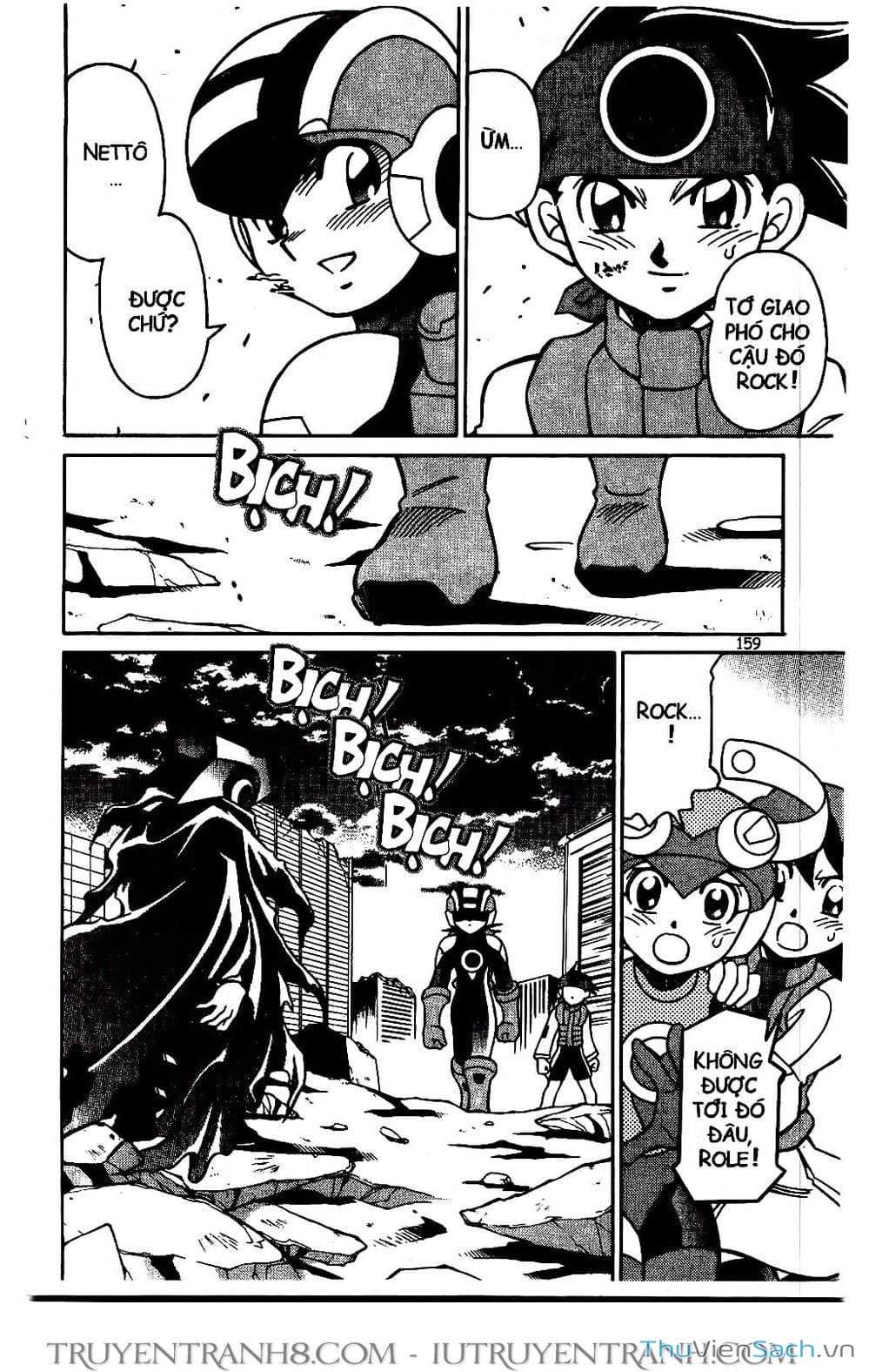 Truyện Tranh Rockman Chiến Binh Thế Giới Ảo trang 4