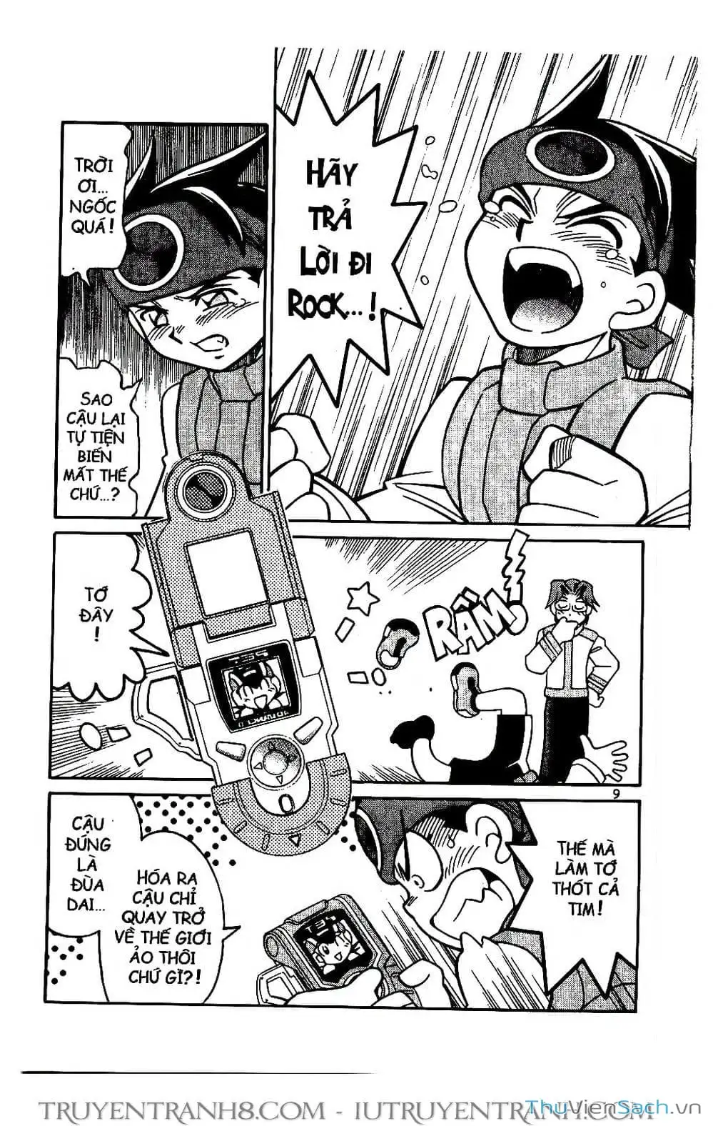 Truyện Tranh Rockman Chiến Binh Thế Giới Ảo trang 4