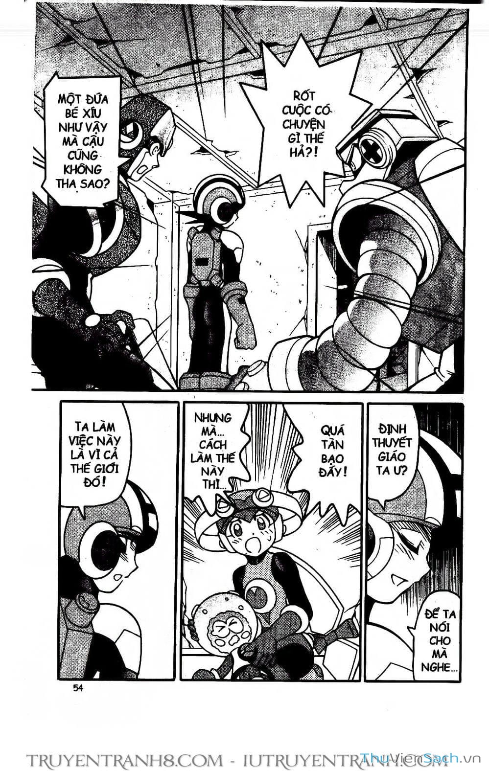 Truyện Tranh Rockman Chiến Binh Thế Giới Ảo trang 4