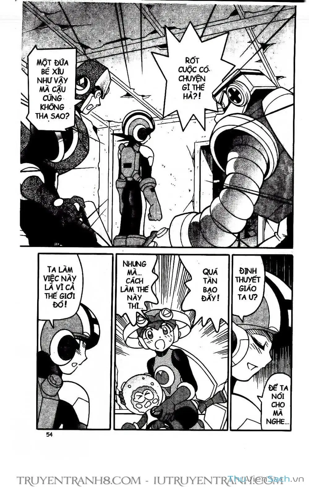 Truyện Tranh Rockman Chiến Binh Thế Giới Ảo trang 4