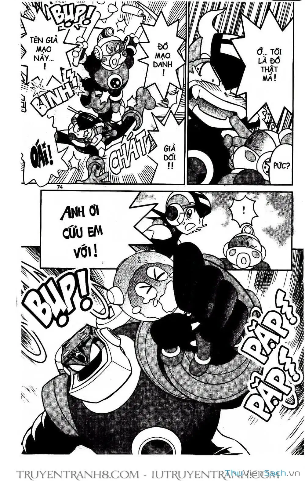 Truyện Tranh Rockman Chiến Binh Thế Giới Ảo trang 4