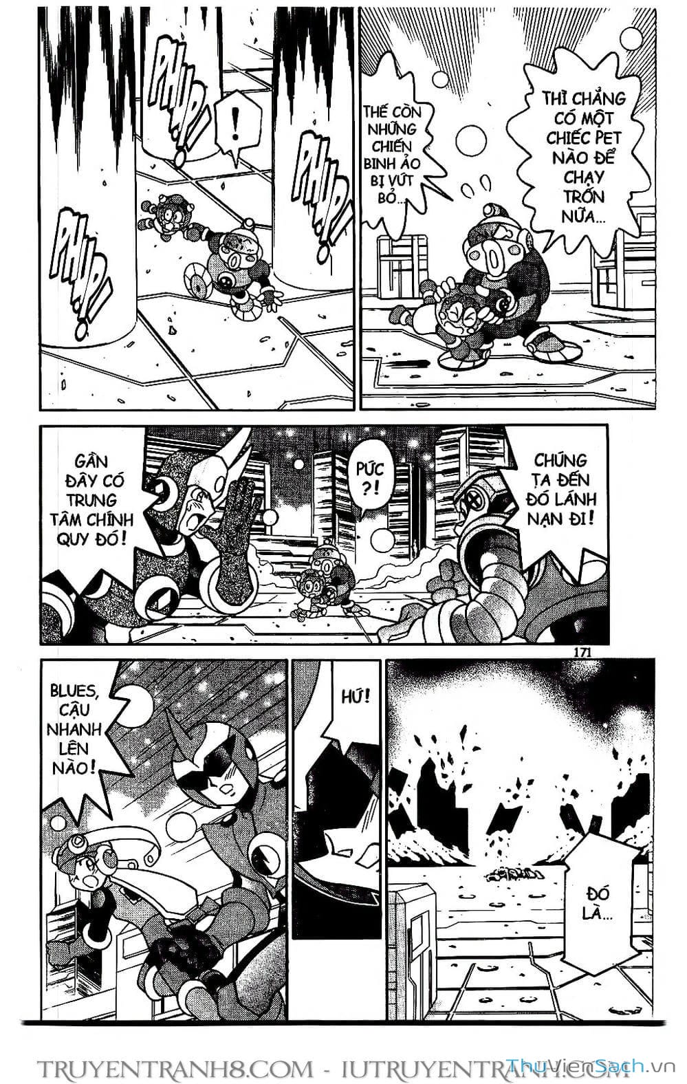 Truyện Tranh Rockman Chiến Binh Thế Giới Ảo trang 4