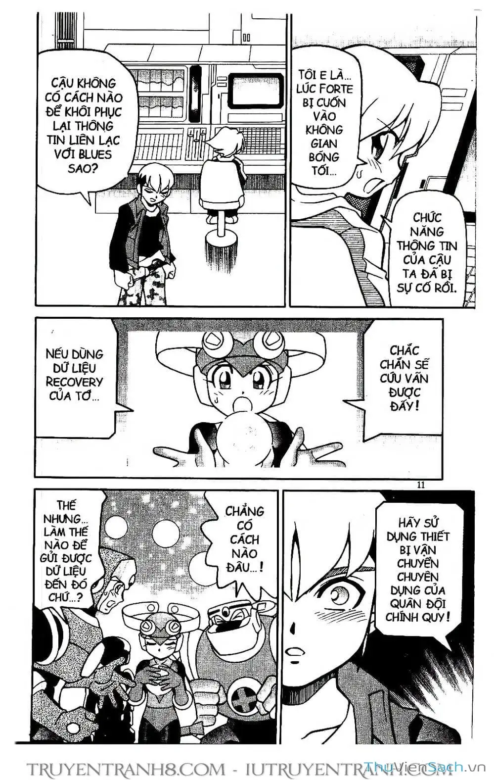Truyện Tranh Rockman Chiến Binh Thế Giới Ảo trang 4