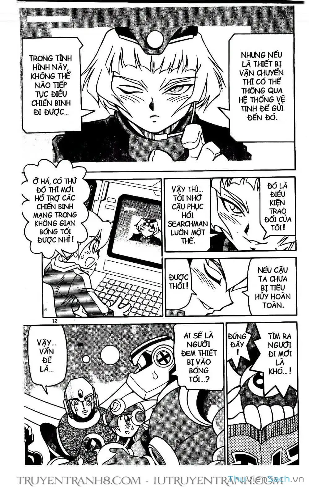 Truyện Tranh Rockman Chiến Binh Thế Giới Ảo trang 4