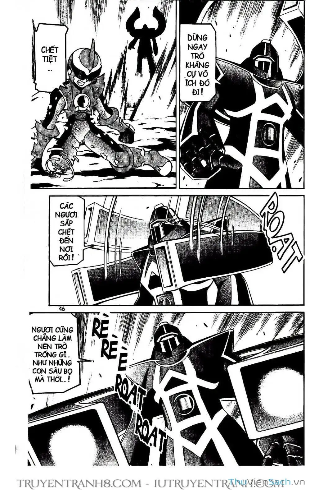 Truyện Tranh Rockman Chiến Binh Thế Giới Ảo trang 4