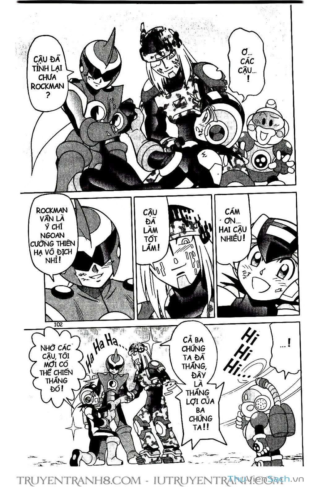 Truyện Tranh Rockman Chiến Binh Thế Giới Ảo trang 4