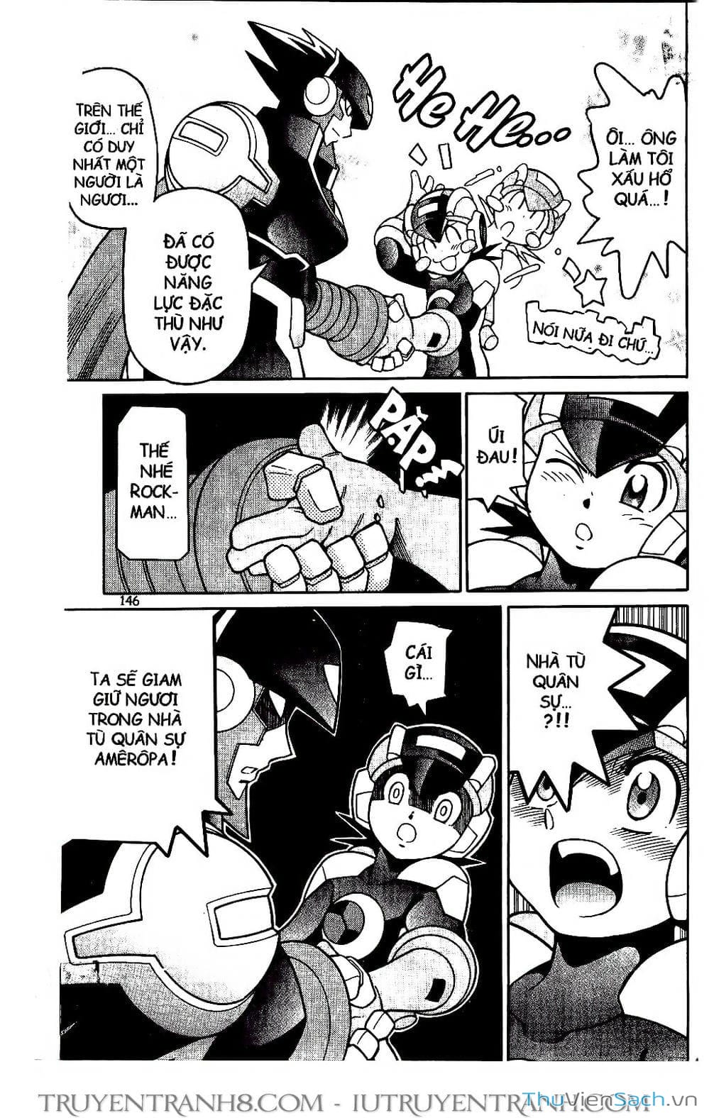 Truyện Tranh Rockman Chiến Binh Thế Giới Ảo trang 4