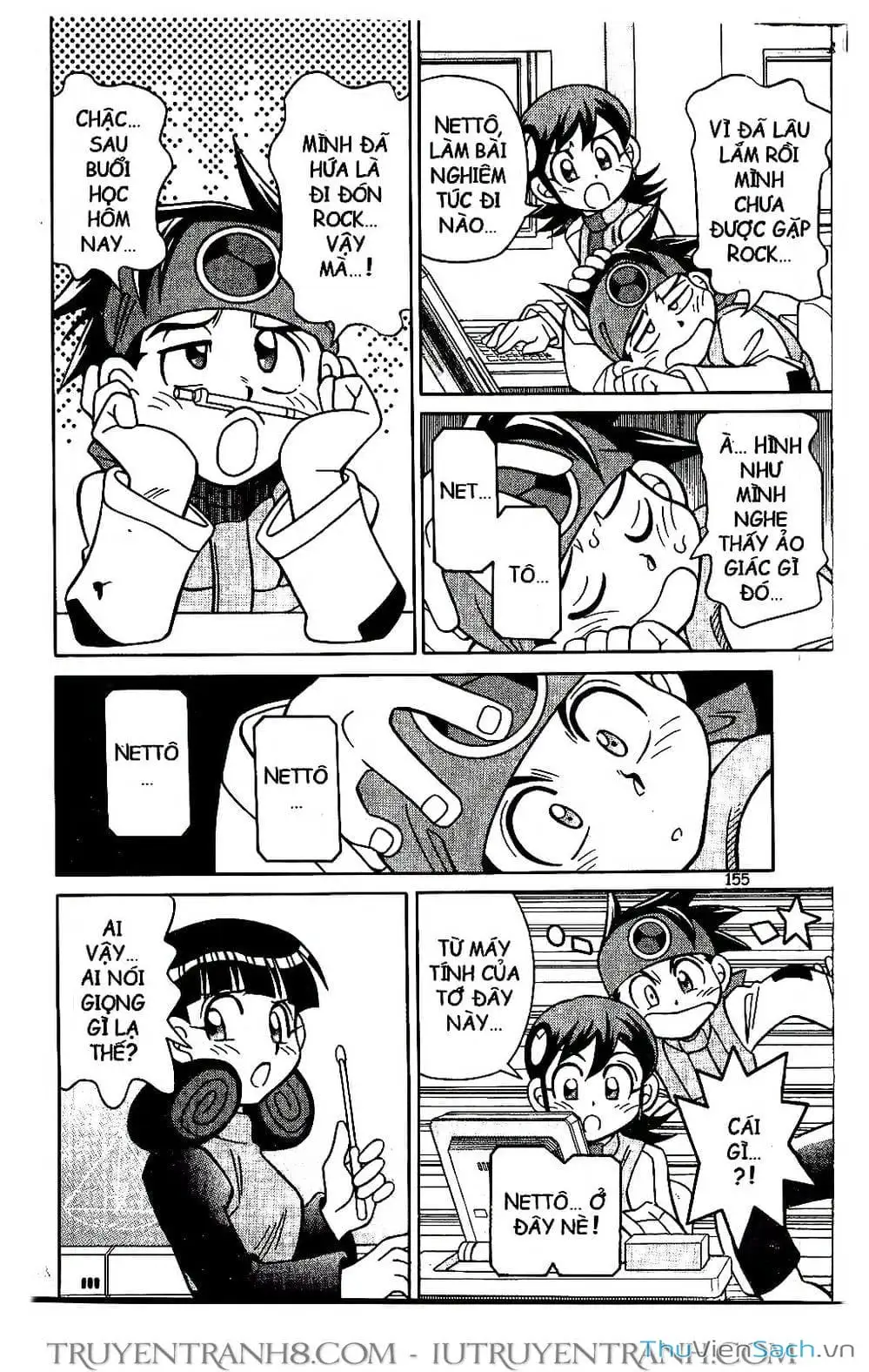 Truyện Tranh Rockman Chiến Binh Thế Giới Ảo trang 4