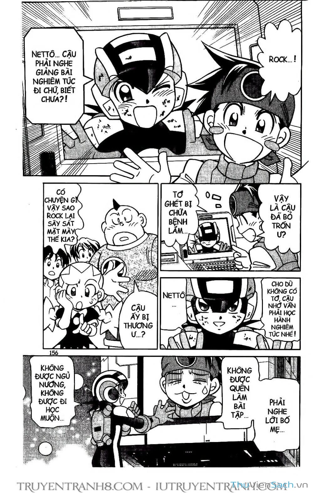 Truyện Tranh Rockman Chiến Binh Thế Giới Ảo trang 4