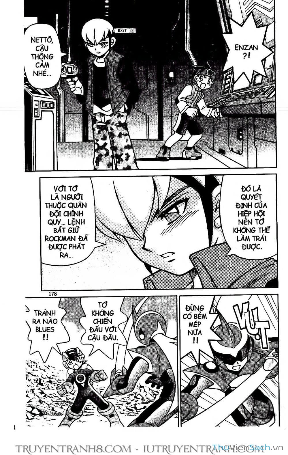 Truyện Tranh Rockman Chiến Binh Thế Giới Ảo trang 4