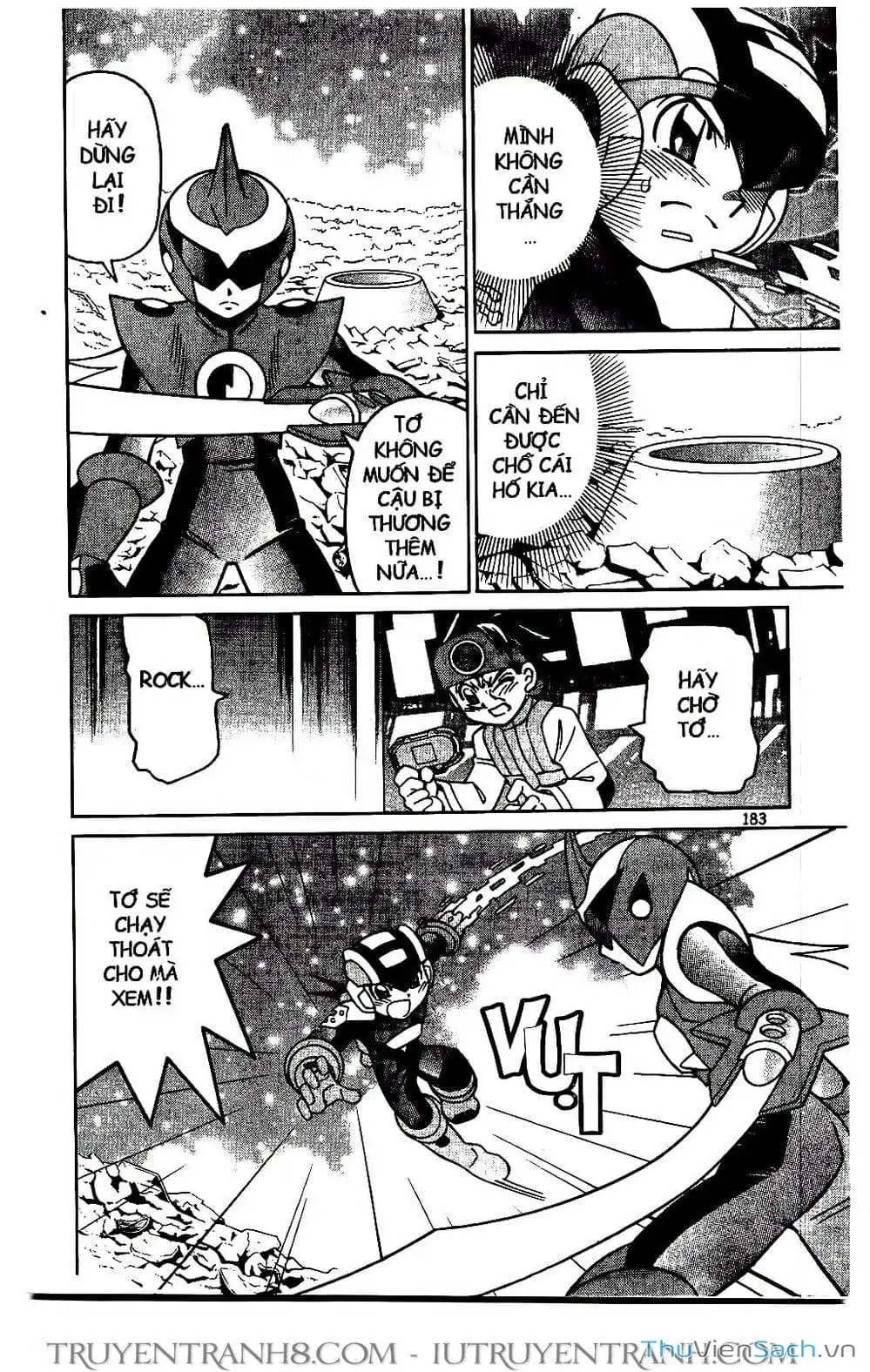 Truyện Tranh Rockman Chiến Binh Thế Giới Ảo trang 4
