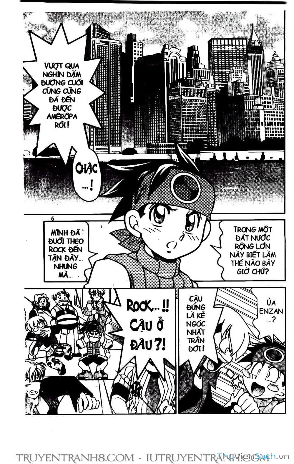 Truyện Tranh Rockman Chiến Binh Thế Giới Ảo trang 4