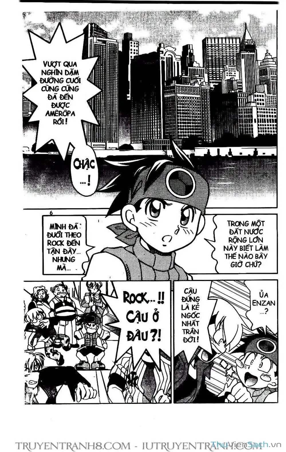 Truyện Tranh Rockman Chiến Binh Thế Giới Ảo trang 4