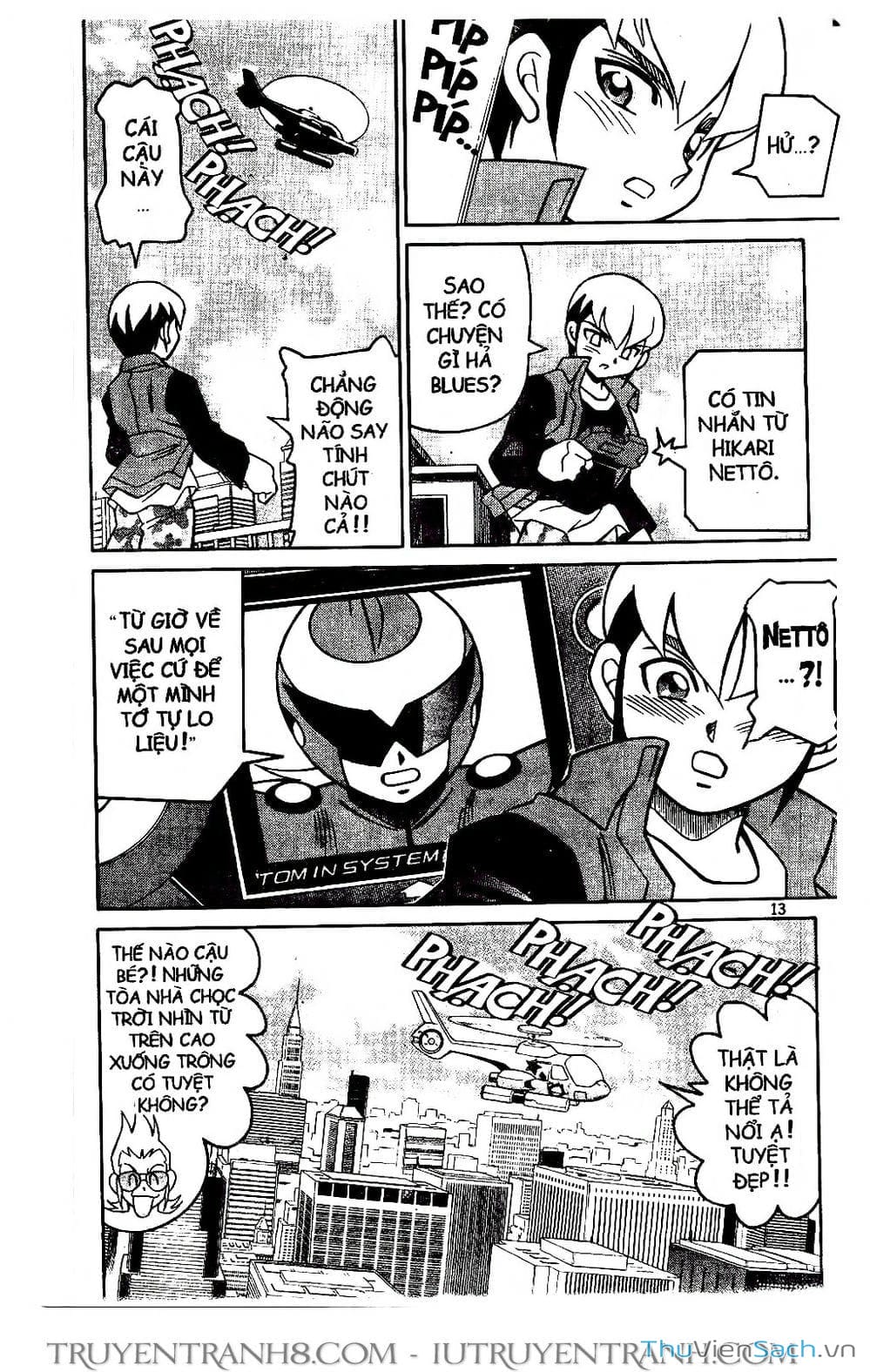 Truyện Tranh Rockman Chiến Binh Thế Giới Ảo trang 4