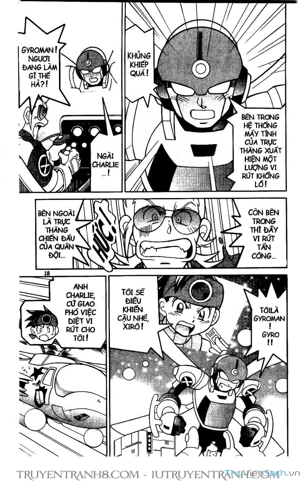 Truyện Tranh Rockman Chiến Binh Thế Giới Ảo trang 4