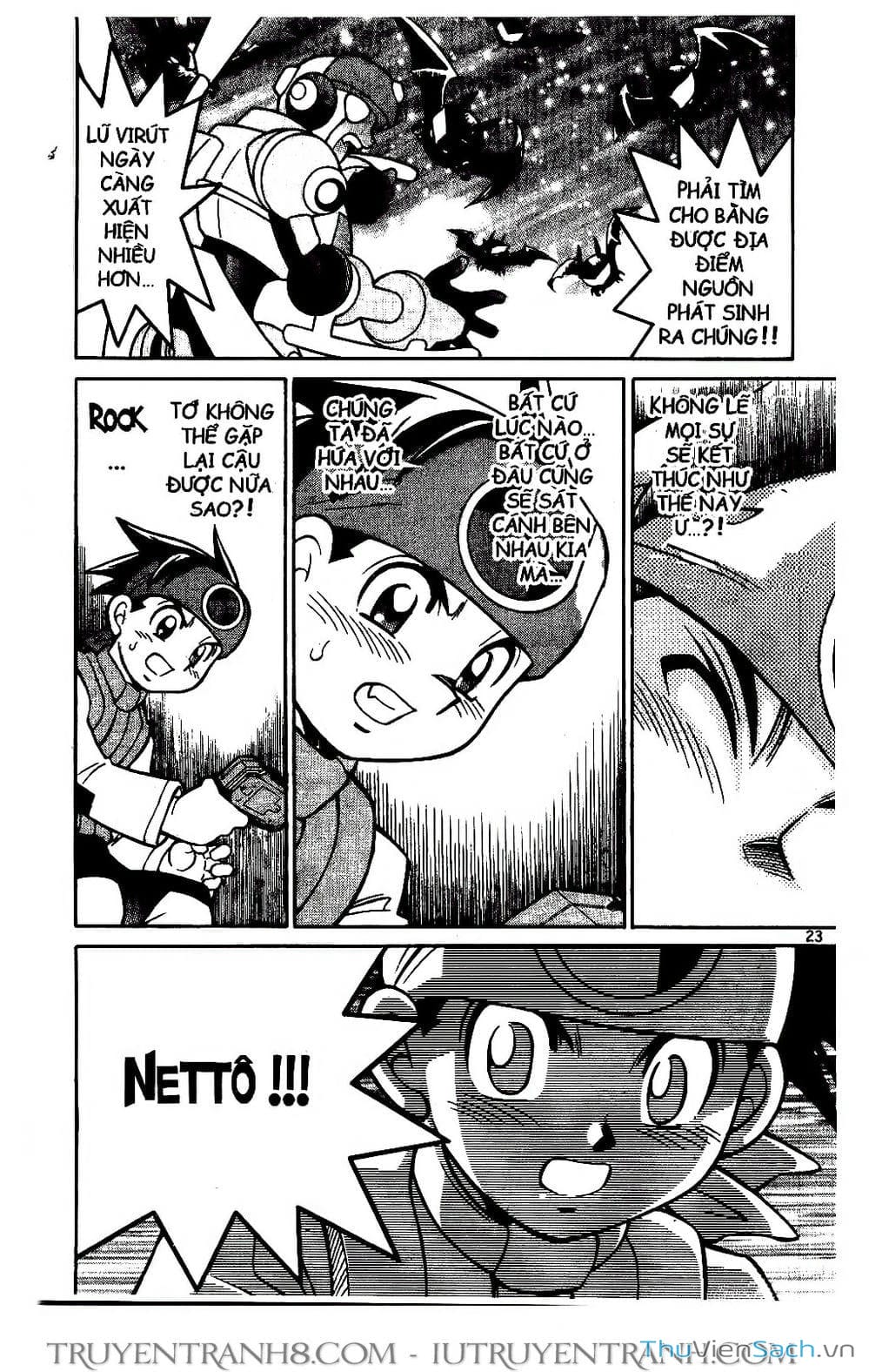 Truyện Tranh Rockman Chiến Binh Thế Giới Ảo trang 4