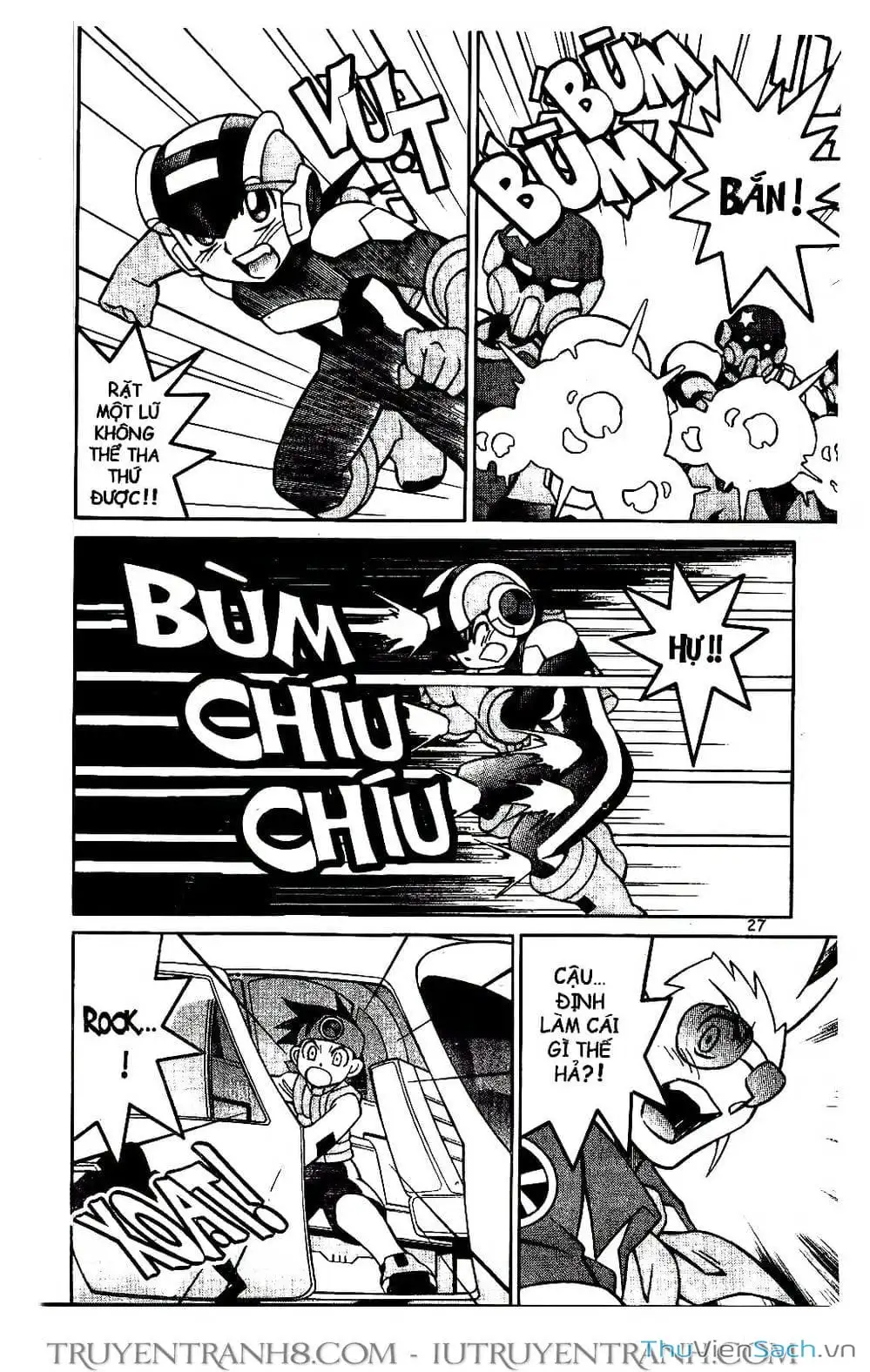 Truyện Tranh Rockman Chiến Binh Thế Giới Ảo trang 4