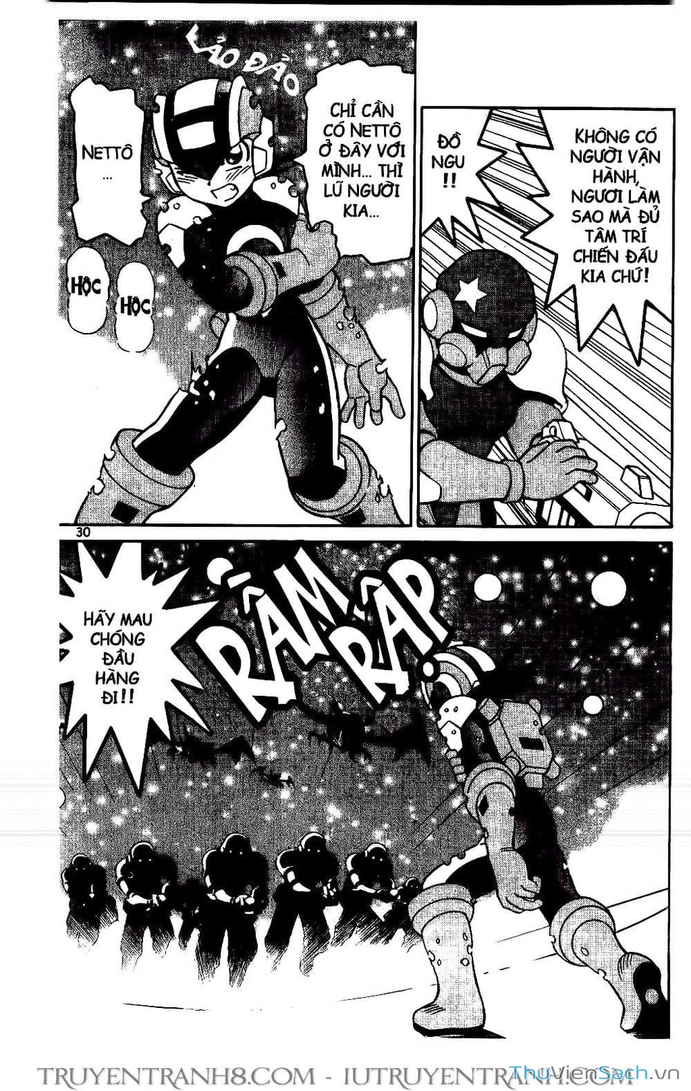 Truyện Tranh Rockman Chiến Binh Thế Giới Ảo trang 4