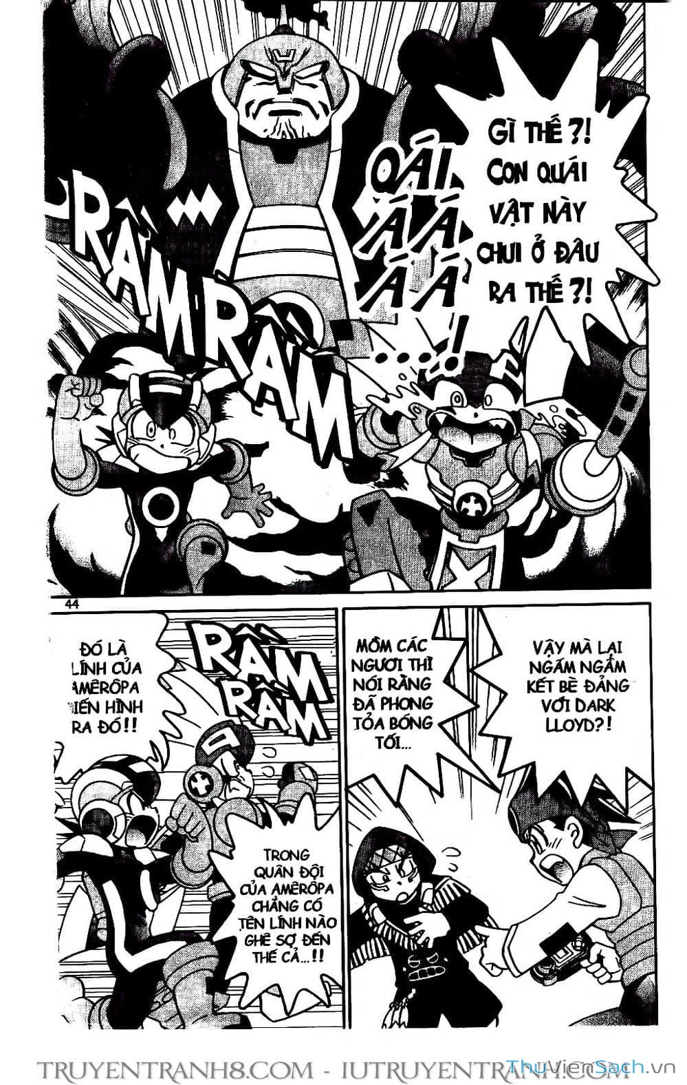 Truyện Tranh Rockman Chiến Binh Thế Giới Ảo trang 4