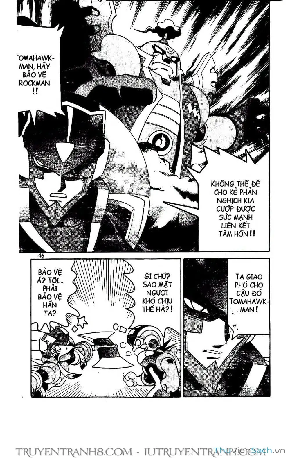 Truyện Tranh Rockman Chiến Binh Thế Giới Ảo trang 4