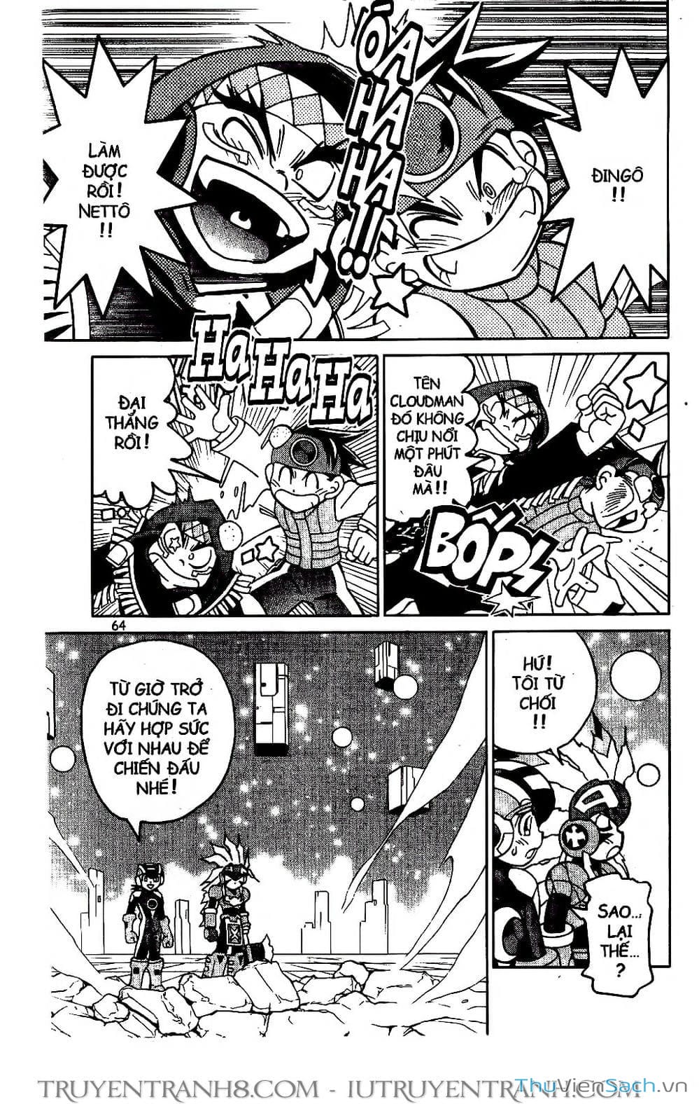 Truyện Tranh Rockman Chiến Binh Thế Giới Ảo trang 4
