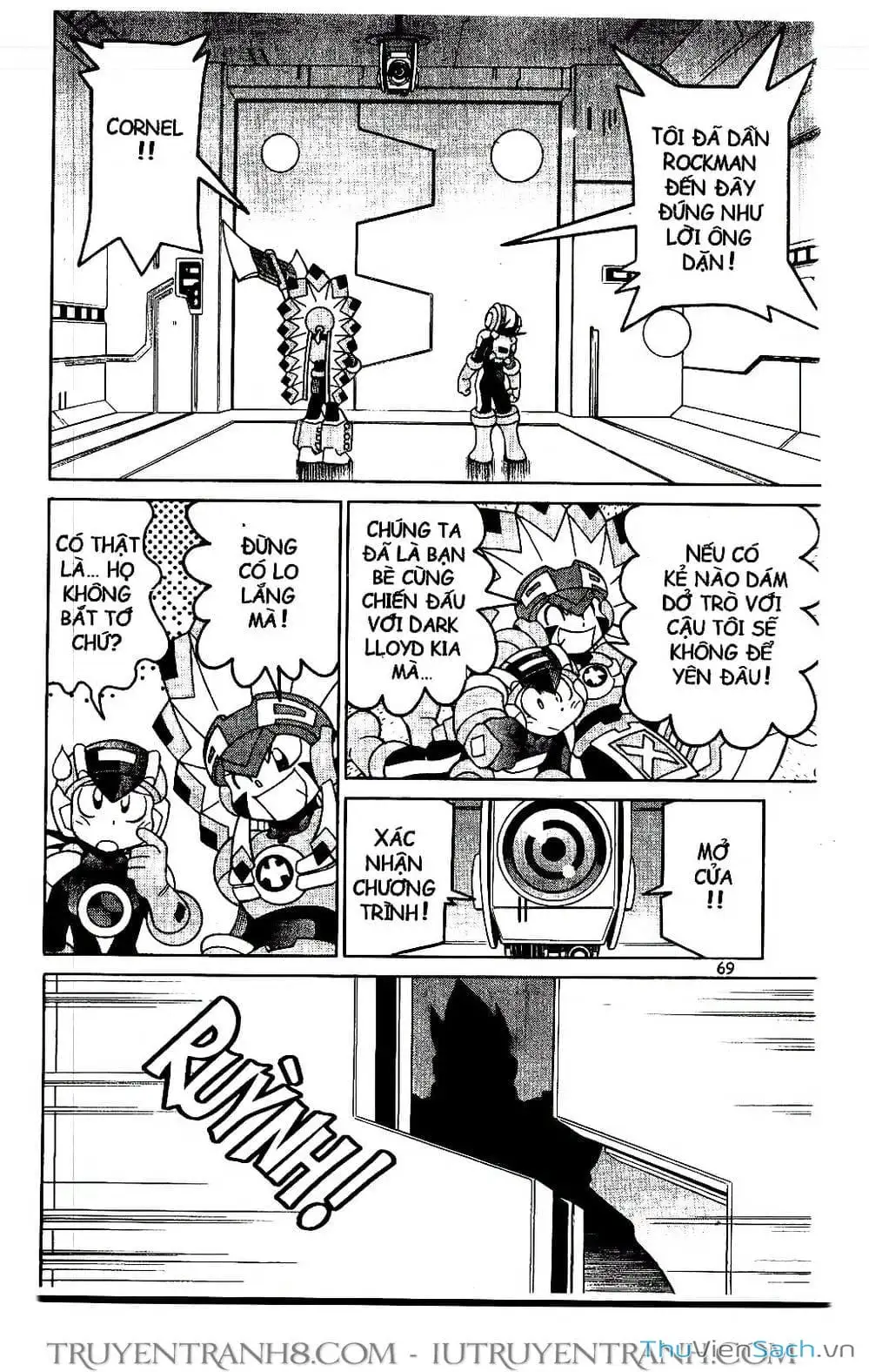 Truyện Tranh Rockman Chiến Binh Thế Giới Ảo trang 4