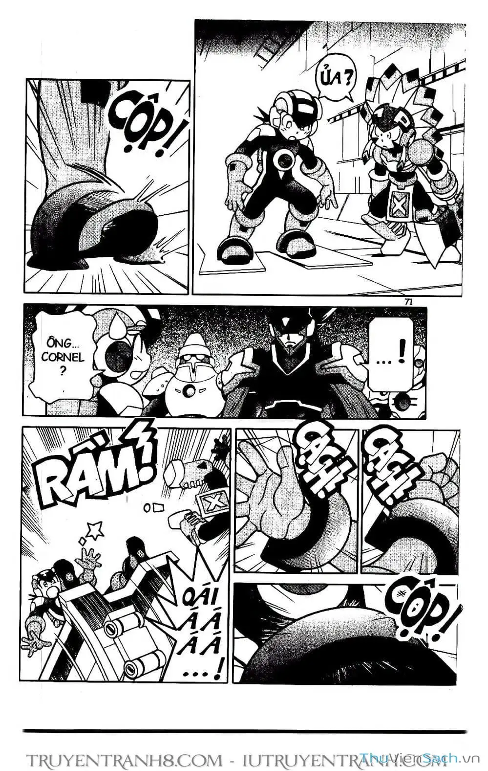 Truyện Tranh Rockman Chiến Binh Thế Giới Ảo trang 4