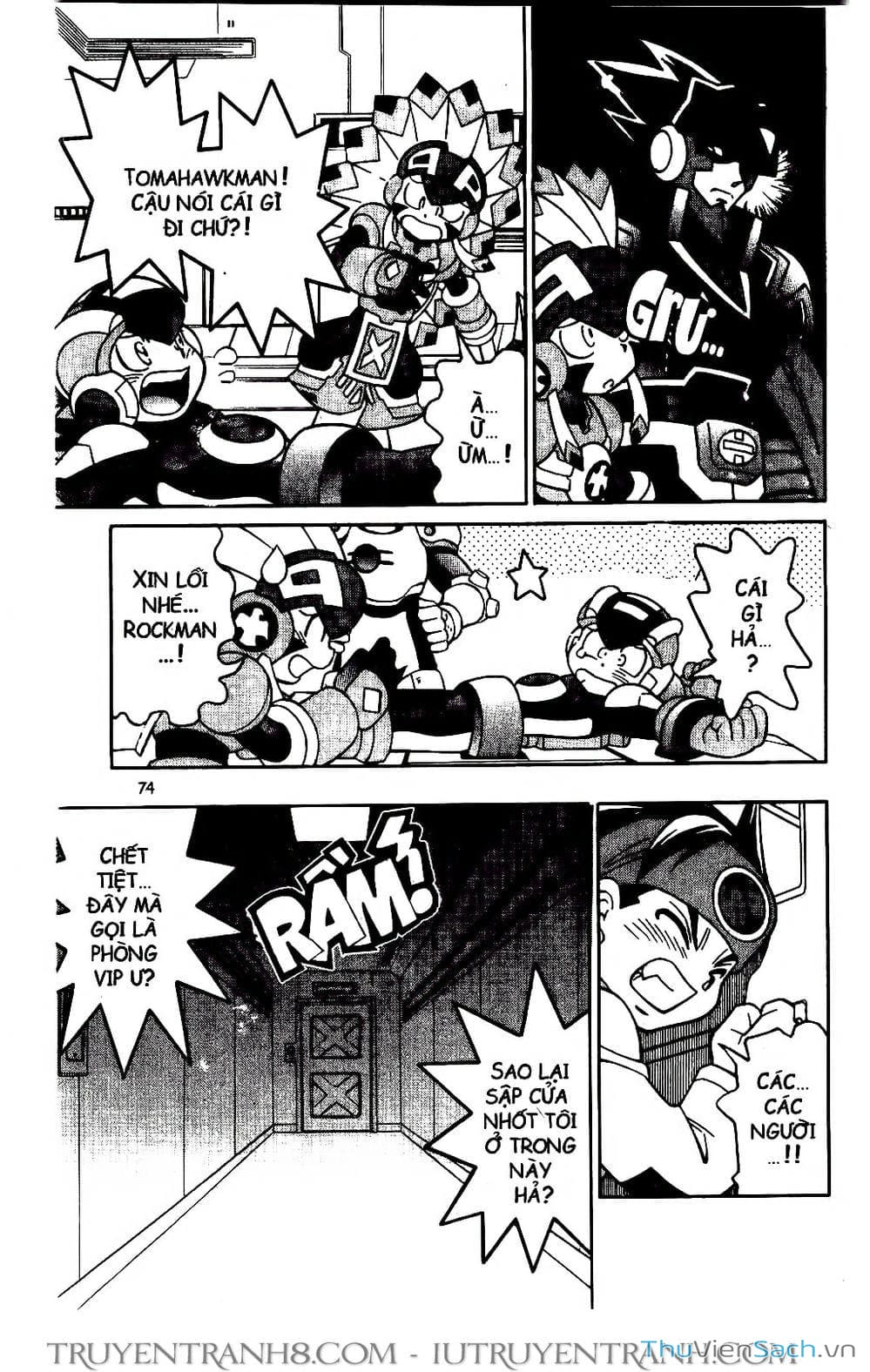 Truyện Tranh Rockman Chiến Binh Thế Giới Ảo trang 4