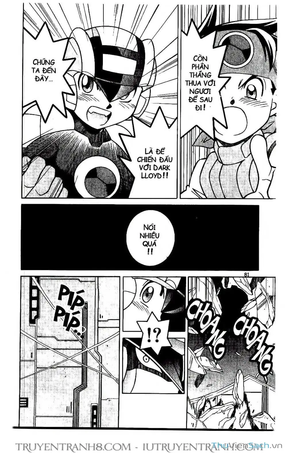 Truyện Tranh Rockman Chiến Binh Thế Giới Ảo trang 4