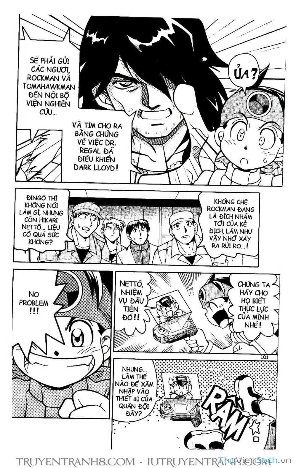Truyện Tranh Rockman Chiến Binh Thế Giới Ảo trang 4