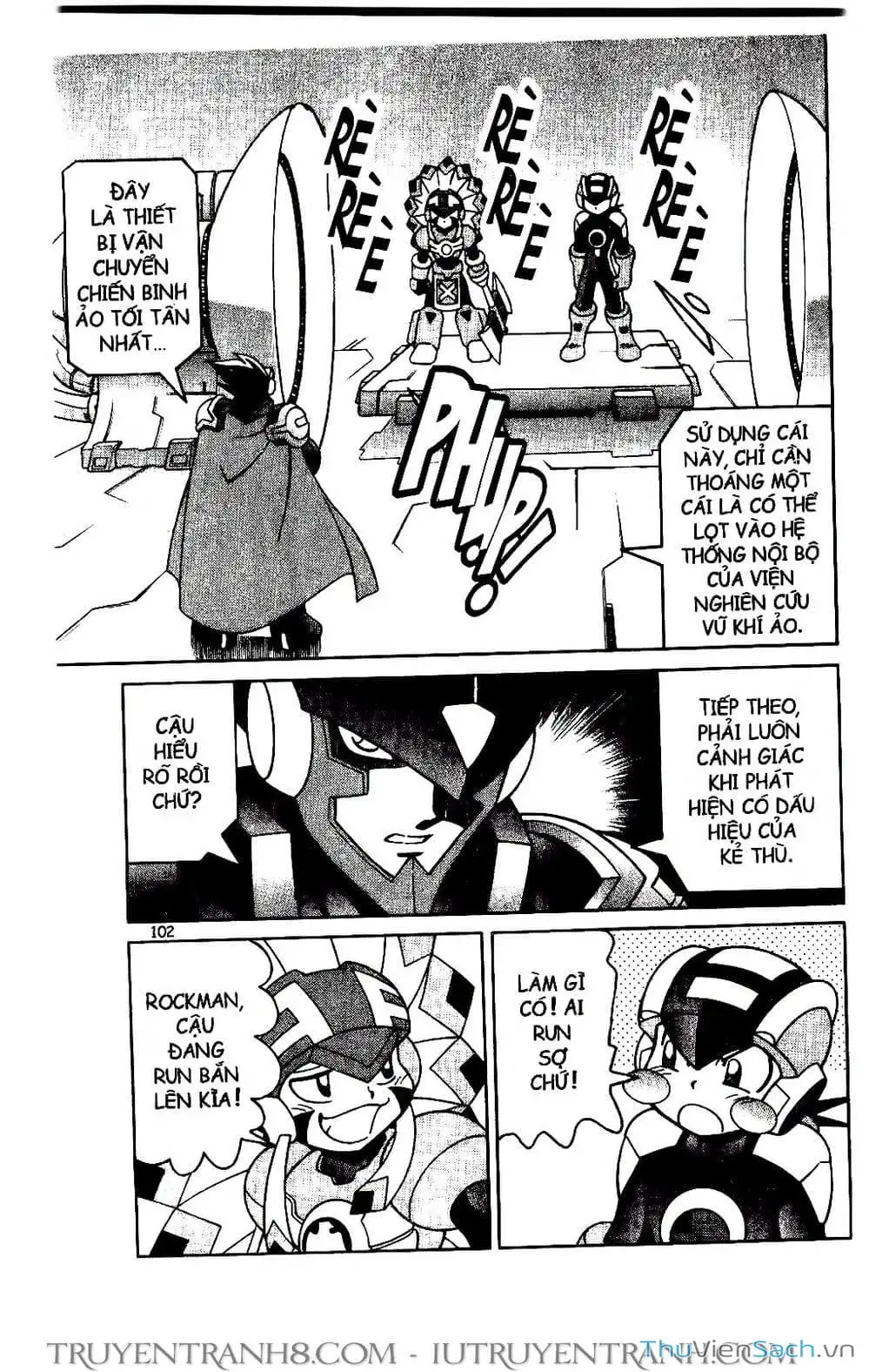 Truyện Tranh Rockman Chiến Binh Thế Giới Ảo trang 4
