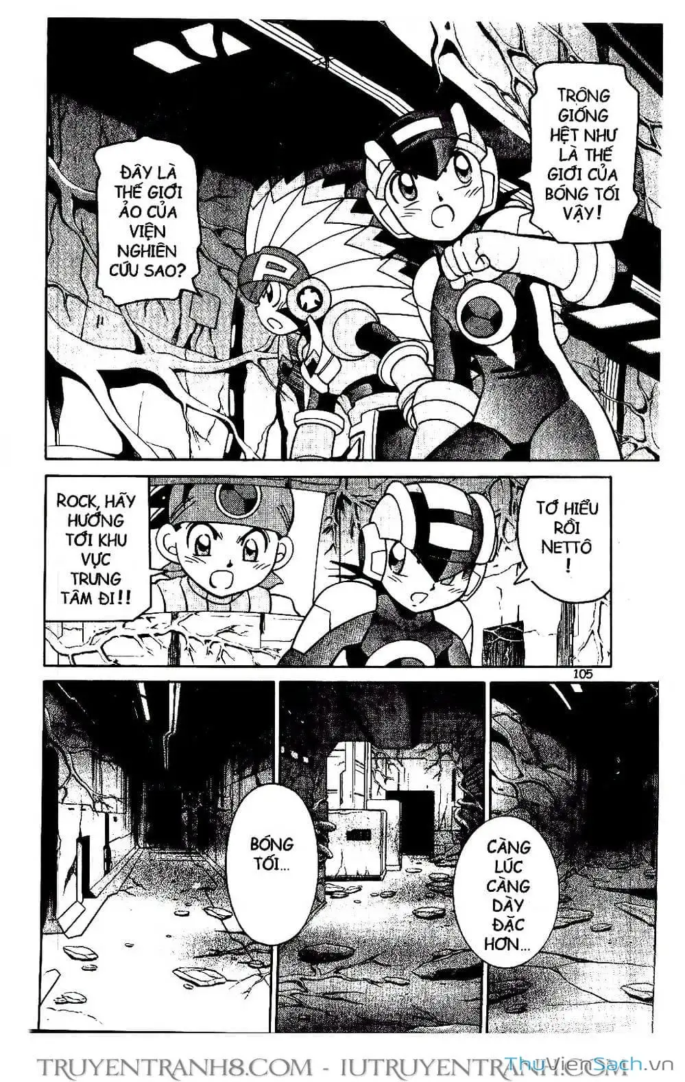 Truyện Tranh Rockman Chiến Binh Thế Giới Ảo trang 4